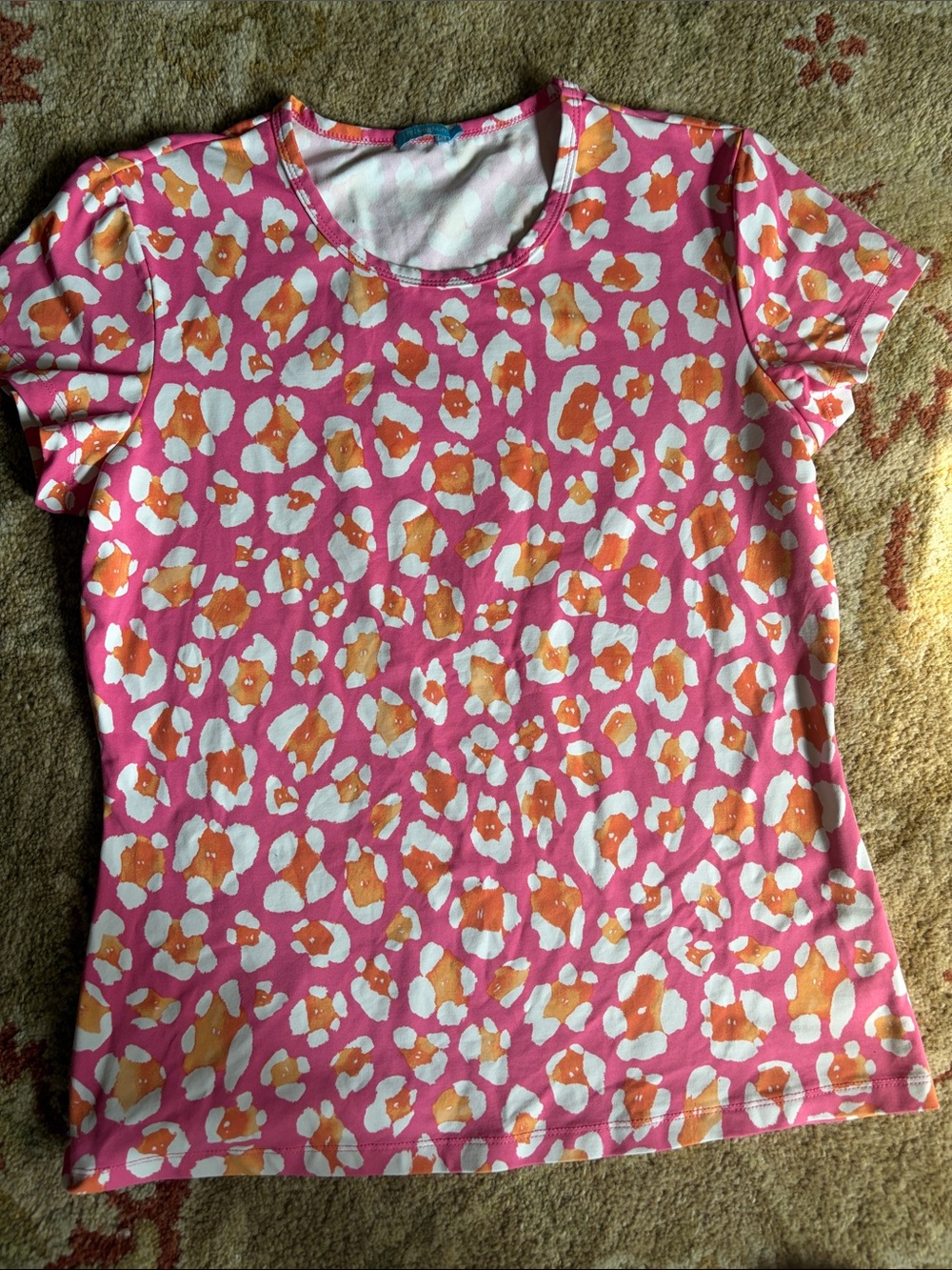 Women’s Catalina Cloth Pink Short Sleeve Printed Tee
